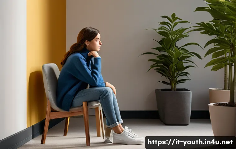 청소년상담사 실습기관에서 배우는 것 - **Prompt:** A young Italian teenage girl (approximately 15-16 years old) is sitting in a comfortable...