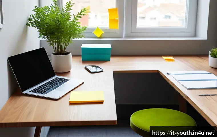 청소년상담사 자격증 학습 자료 다운로드 - A cozy, well-organized study corner in a modern Italian apartment, featuring a wooden desk with an o...