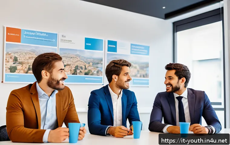 청소년상담사 자격증 소지 후 진로 탐색 - A professional networking event for youth consultants in Italy, showing a diverse group of adults in...