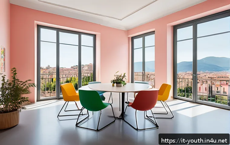 청소년상담사 상담 준비 체크리스트 - A warm, inviting counseling room designed for adolescents in Italy, featuring comfortable modern cha...